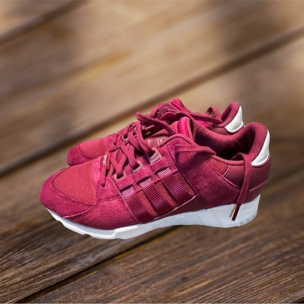 Adidas Equipment ADV Women's Sz 7.5 Shoes Suede Sneakers Magenta Running